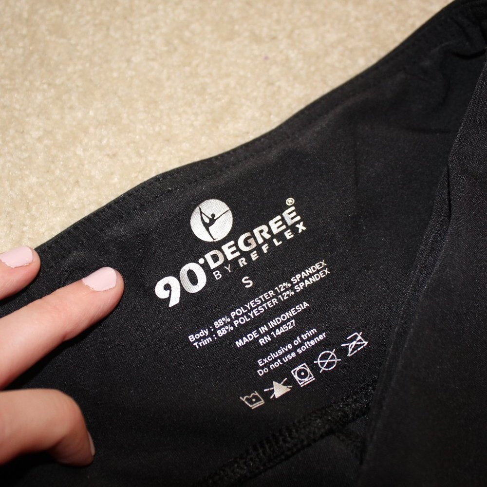 Capris Length Leggings With Stripes - Picture 3 of 4